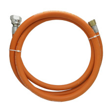 Шланг газовый для подключения редуктора пропанового 1/4 LH* 1/2 RH 2м