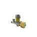 Регулятор давления газа GOK M50-V/ST 12кг/час 0,5-4бар Komb.A x G3/8LH-KN SBS — среднее давление для промышленности